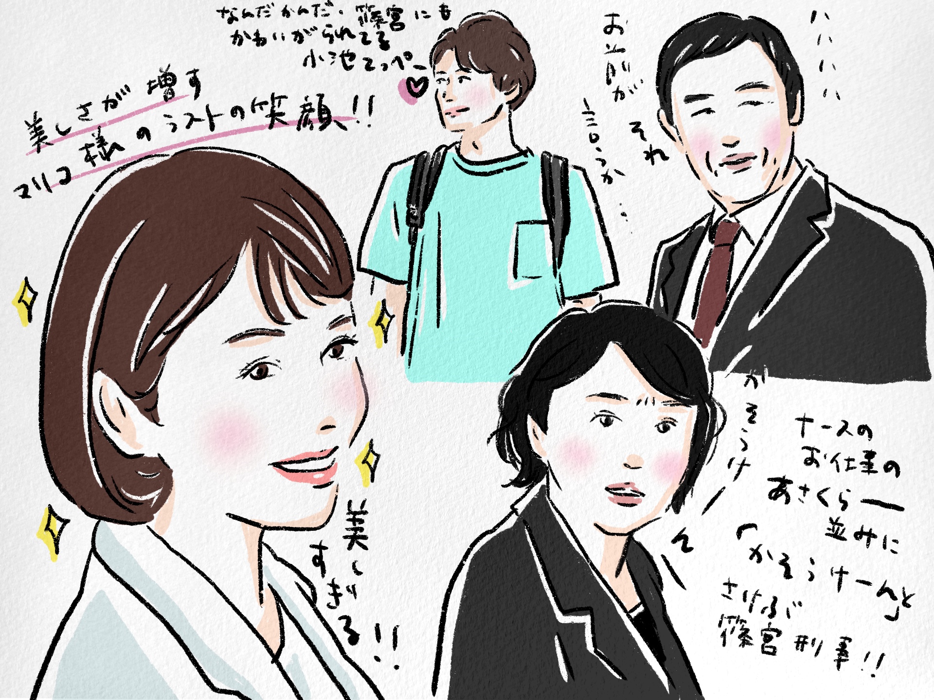 科捜研の女9話イラスト