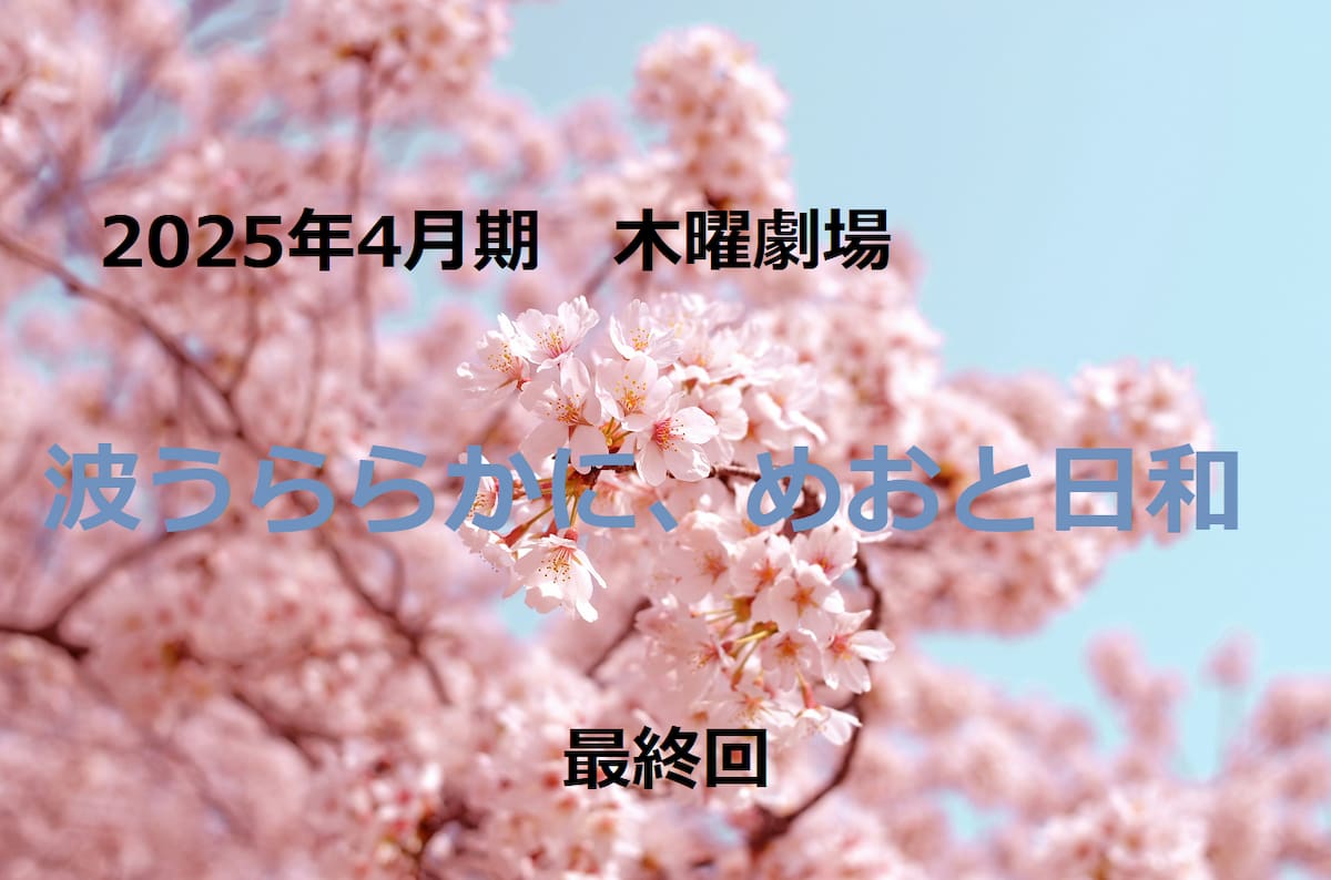 波うららかに、めおと日和　最終回