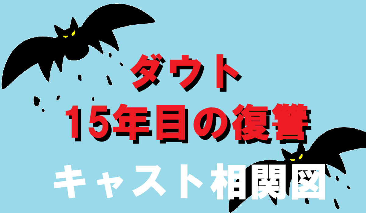ダウトキャスト相関図