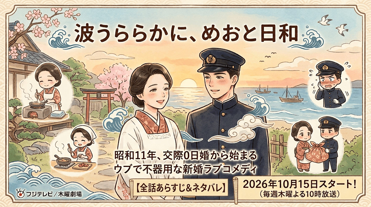 波うららかにめおと日和2全話あらすじネタバレ